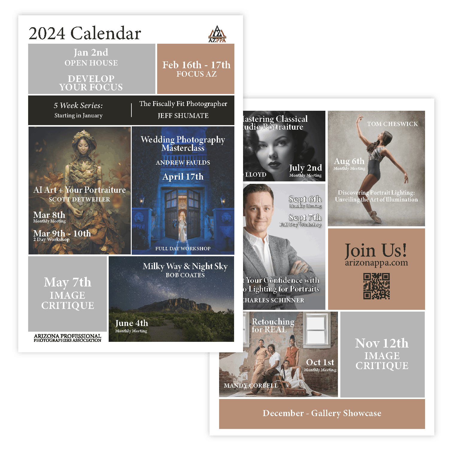 AZPPA 2024 Calendar Card