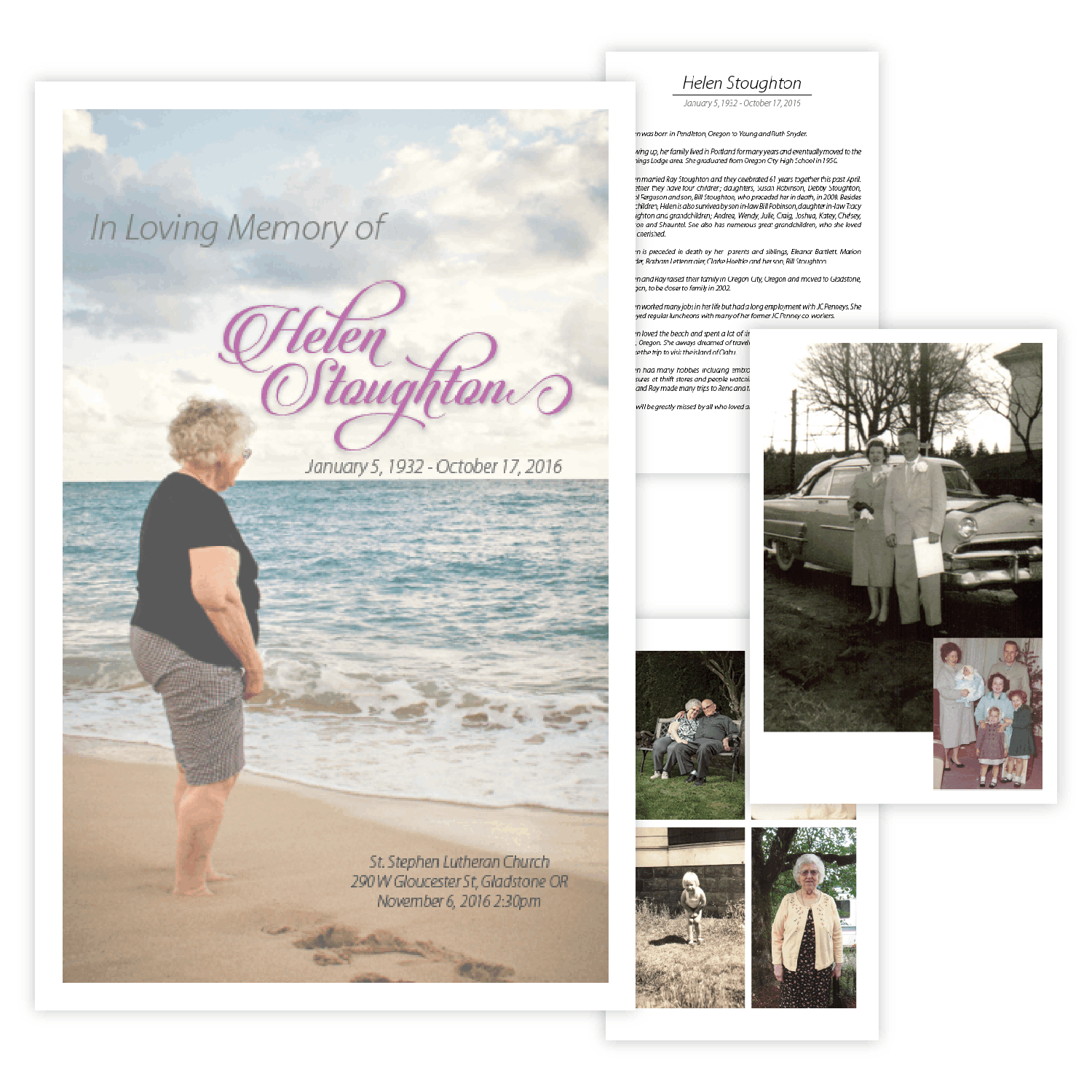 Funeral Program